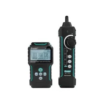 Posuvné měřítko LCD sada testeru síťových kabelů a sondy