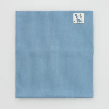 Čepice Reserved - Bavlněná tunelová šála s nášivkou - bleděmodrá - 384CV-05X - 384CV-05X-ONE