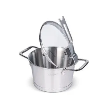 Hrnec Lamart LT1272 Kastrol s poklicí CONIC, 16 x 9 cm