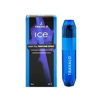 Rozprašovač parfému Travalo Perfume Pod Ice plnitelný rozprašovač parfémů Blue 5 ml