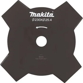 Křovinořez Makita nůž žací 4 zubý 230x25,4x2mm