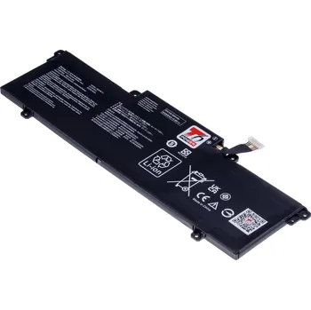 Baterie k notebooku Baterie T6 Power pro Asus ZenBook 14 Q408UG, Li-Poly, 11,61 V, 5427 mAh (63 Wh), černá