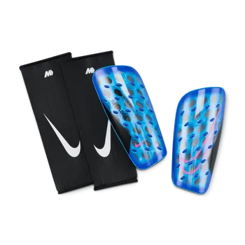 Fotbalový chránič Nike Mercurial FlyLite SuperLock modrá UK S