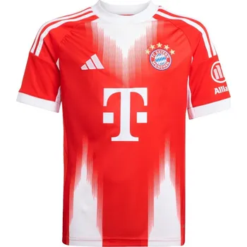 Chlapecké tričko adidas Bayern Munich Home Shirt 2025 2026 Juniors Red 11-12 Years