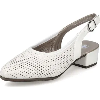 Dámské lodičky Dámské lodičky RIEKER 47066-80 bílá S6 43