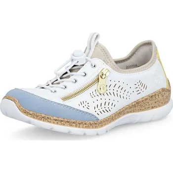 Dámské polobotky Dámské polobotky RIEKER N42K6-80 bílá S6 41