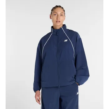 Dámská větrovka Dámská bunda New Balance WJ6113KSNNY – tmavomodrá