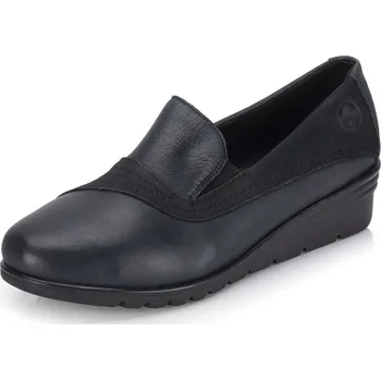 Dámské mokasíny Dámské mokasíny RIEKER L5356-14 modrá S6 41