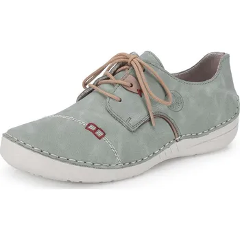 Dámské polobotky Dámské polobotky RIEKER 52528-52 GREEN F/S6 37