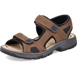 Pánské sandály RIEKER 26156-25 hnědá S6 43