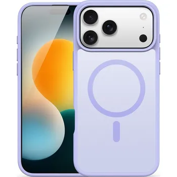 Pouzdro na mobilní telefon Kryt DUX DUCIS Yind pro iPhone 17 Pro - podp. MagSafe - plastový / gumový - světle fialový