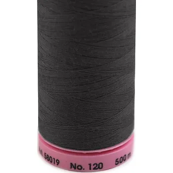 Nit Polyesterové nitě návin 500 m Aspo Amann, střední, 0348 Pewter