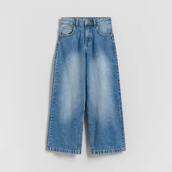 Dívčí džíny Reserved - GIRLS` JEANS TROUSERS - modrá - 357HN-55J - 357HN-55J-152