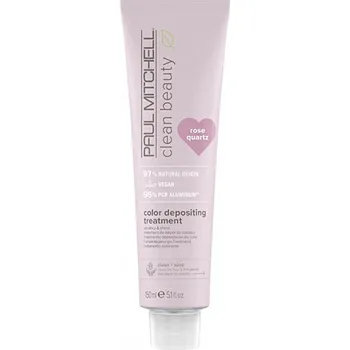 Vlasová regenerace Paul Mitchell Tónovací maska na vlasy Clean Beauty Rose Quartz 150 ml