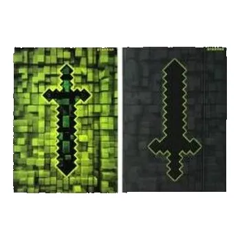 Set školních potřeb Teczka z gumką A4 Pixel Game mix