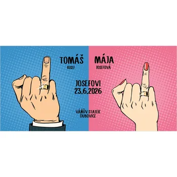 Svatební oznámení 215 - FYA