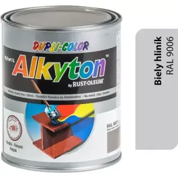 ALKYTON - Metalický samozákladový email bílý hliník 2,5L