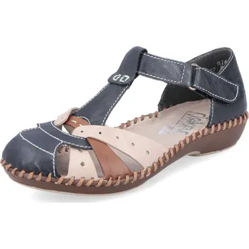 Dámské sandále Dámské sandály RIEKER M1655-14 modrá S6 39