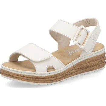 Dámské sandále Dámské sandály RIEKER 62760-60 béžová S6 42