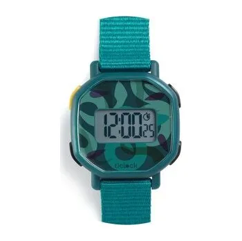 Hodinky DJECO Digitální hodinky Green snakes