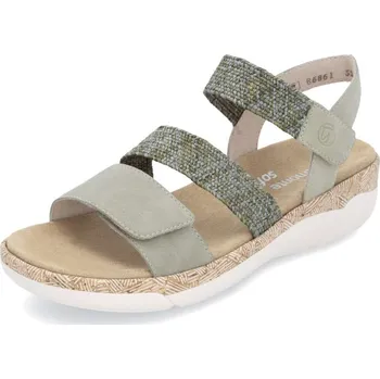 Dámské sandále Rieker Dámské sandály REMONTE R6861-52 zelená S6 43