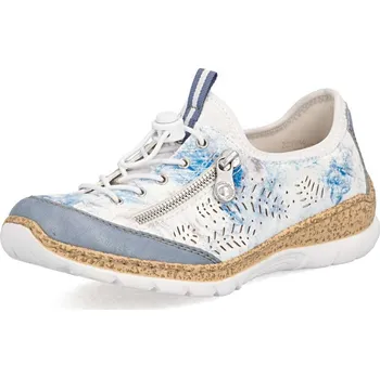 Dámské polobotky Dámské polobotky RIEKER N42K6-90 bílá S6 40