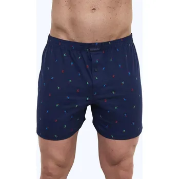Boxerky Cornette Comfort boxerky pánské tmavě modré, tmavě modrá 5XL i384_71895645
