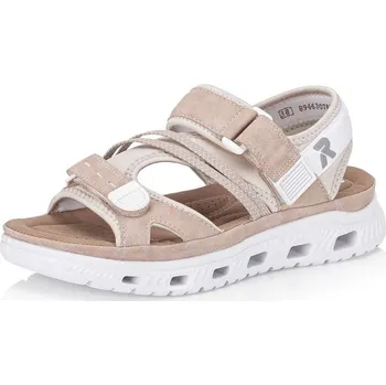 Dámské sandále Dámské sandály RIEKER 64064-31 růžová S6 42