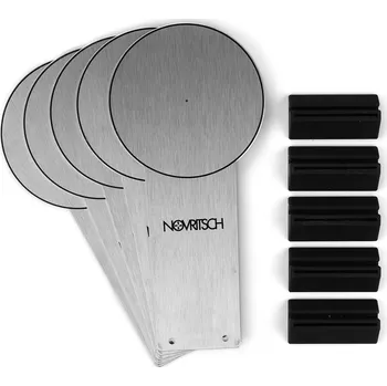 Set terčů (popperů) pro Novritsch Bluetooth Timer - 5ks, stříbrný, Novritsch