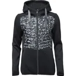 Dámská kombinovaná mikina Willard GRONA 2XL Černá, Šedá, Bílá