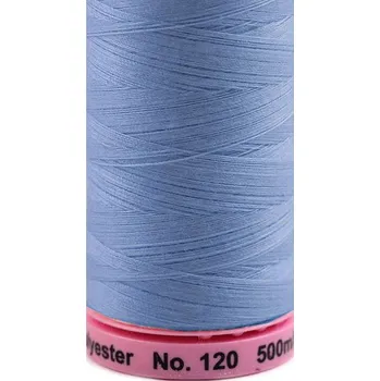 Nit Polyesterové nitě návin 500 m Aspo Amann, střední, 0350 modrá popelavá