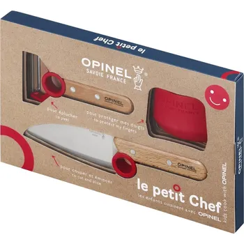 Opinel Dětská kuchařská sada le petit Chef, červená 003112