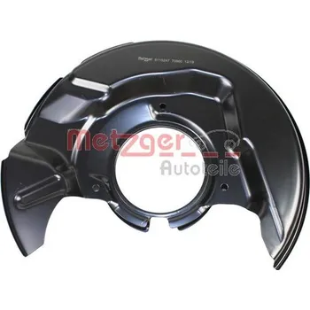 Brzdový systém Ochranný plech proti rozstřikování, brzdový kotouč METZGER 6115247