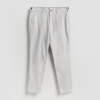 Pánské kalhoty Reserved - Kalhoty chino slim fit - světle šedá - RG997-09X - RG997-09X-30