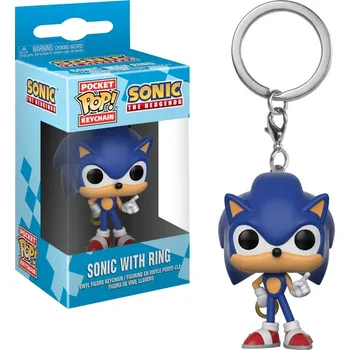 Funko POP Keychain: Sonic - Sonic with RIng