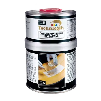Průmyslové lepidlo Technicqll Bezbarvá epoxidová pryskyřice 750g