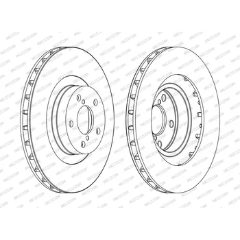 Auto-moto Brzdový kotouč FERODO DDF1175C