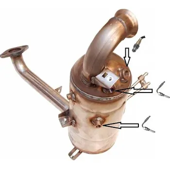 Filtr pevných částic Výfuk - DPF filtr výfuku ALFA ROMEO 145 1.4 i.e. 16V, ALFA ROMEO 145 1.6 i.e. 16V, ALFA ROMEO 145 1.8 i.e. 16V, ALFA ROMEO 146 1.4 i.e. 16V, ALFA ROMEO 146 1.6 i.e. 16V, ALFA ROMEO 146 1.8 i.e. 16V, ALFA ROMEO 147 1.6i 16V Twin Spark, ALFA ROMEO 147 2.0i 