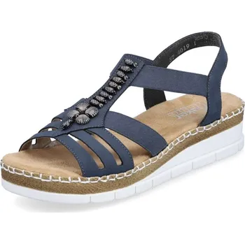 Dámské sandále Dámské sandály RIEKER V1206-14 modrá S6 42