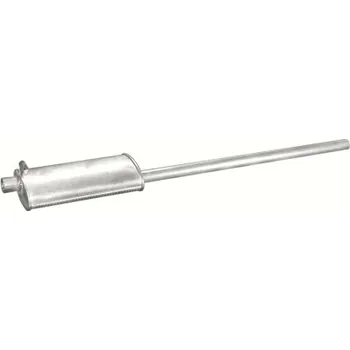 Střední díl výfuku Výfuk - střední tlumič - díl výfuku (08.322)