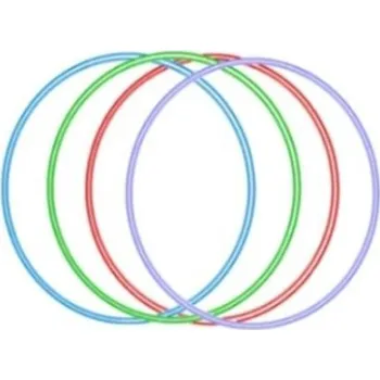 PL Obruč gymnastická barevná malá 60 cm Hula Hoop | 729957