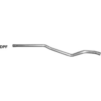 Střední díl výfuku Výfuk - střední trubka výfuku OPEL Astra H 1.7 CDTi (17.22)