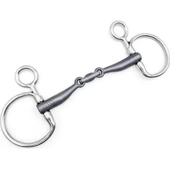 Udidlo pro koně Udidlo Baucher dvakrát lomené Titanium Maja Fager 13,5 cm
