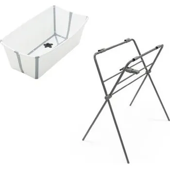 koupací vanička Stokke Flexi Bath Vanička + Stojan na vaničku - White
