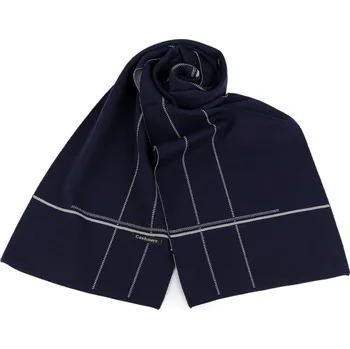 Šála Pánská šála 30x170 cm, střední, 29 modrá tmavá