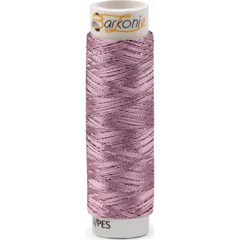 Nit Metalické nitě Karolina 1; 100 m, střední, 11 pudrová