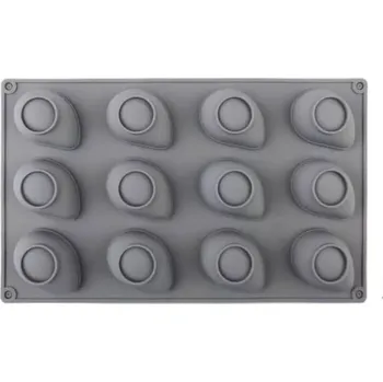 Forma na pečení Dortisimo Silikonová forma na pečení/na mražené dezerty Mango (na 12 ks) 17 cm