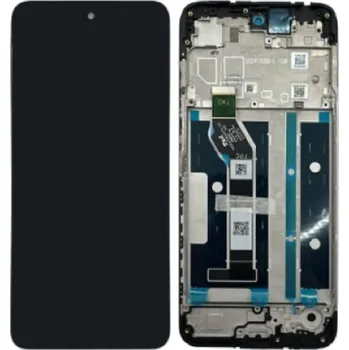 LCD display + dotyková deska + přední kryt pro Motorola Moto G06 Power, black (Service Pack)