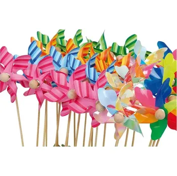 Dřevěná hračka Small foot by Legler Small Foot Dětské dřevěné hry větrník 1 ks