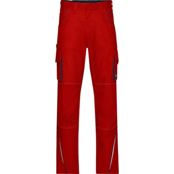 montérky Pracovní kalhoty - Color JN 847 (25-28) red-navy (26)